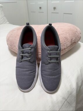 Under Armour Men's Casual Grey Canvas Slip on Sneakers